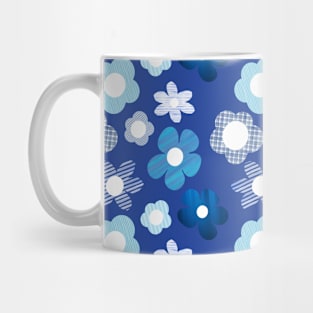 abstract flower pattern Mug